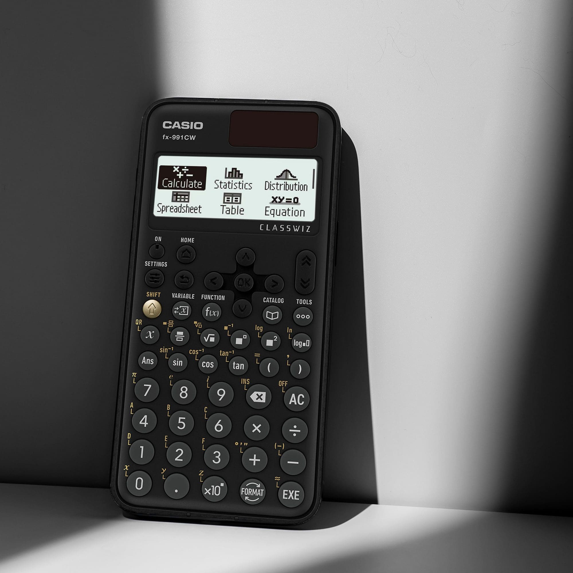 เมนู Calculate จะคำนวณภายใต้ระบบจำนวนจริงเท่านั้น