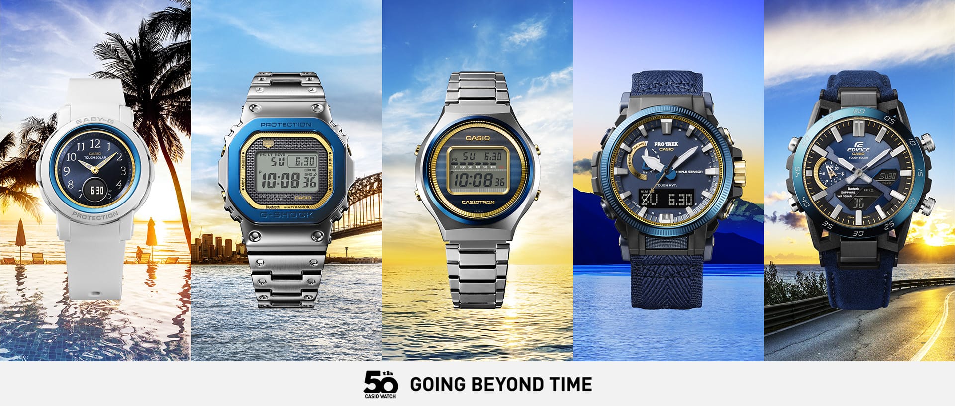 รุ่นฉลองครบรอบ 50 ปีนาฬิกา CASIO