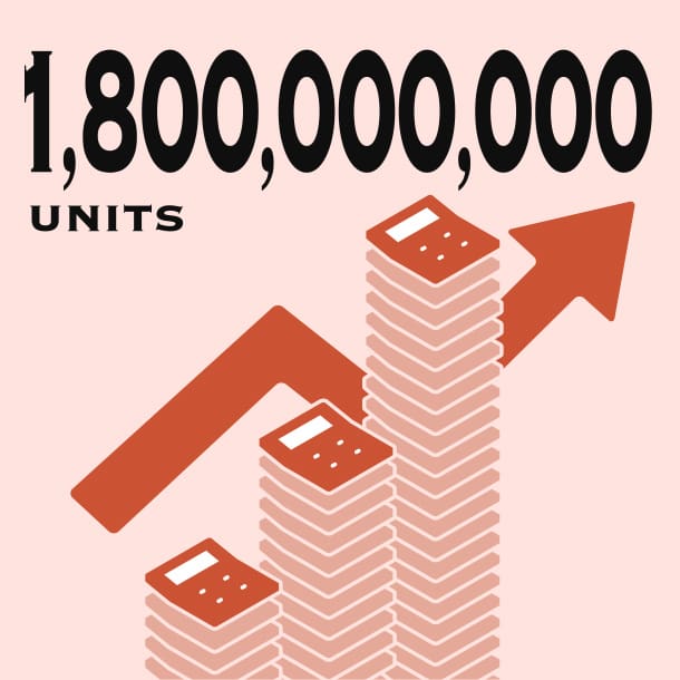 1,800,000,000 台