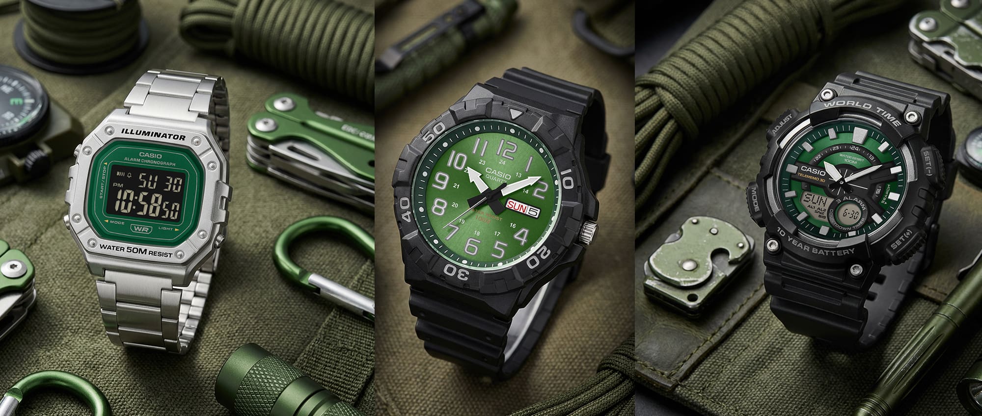 Green dial series