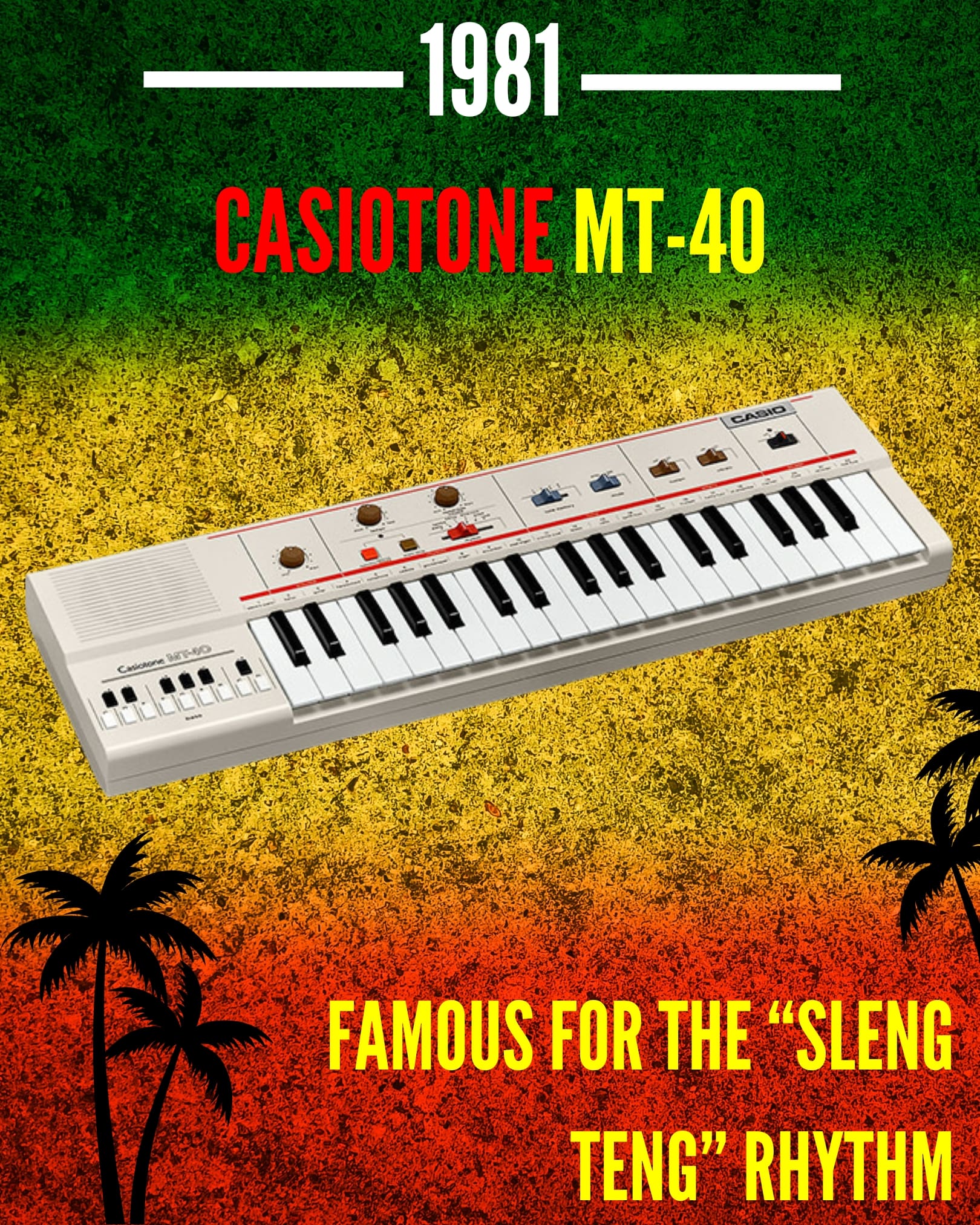 Casio Heritage Socials - MT-40- Option 1