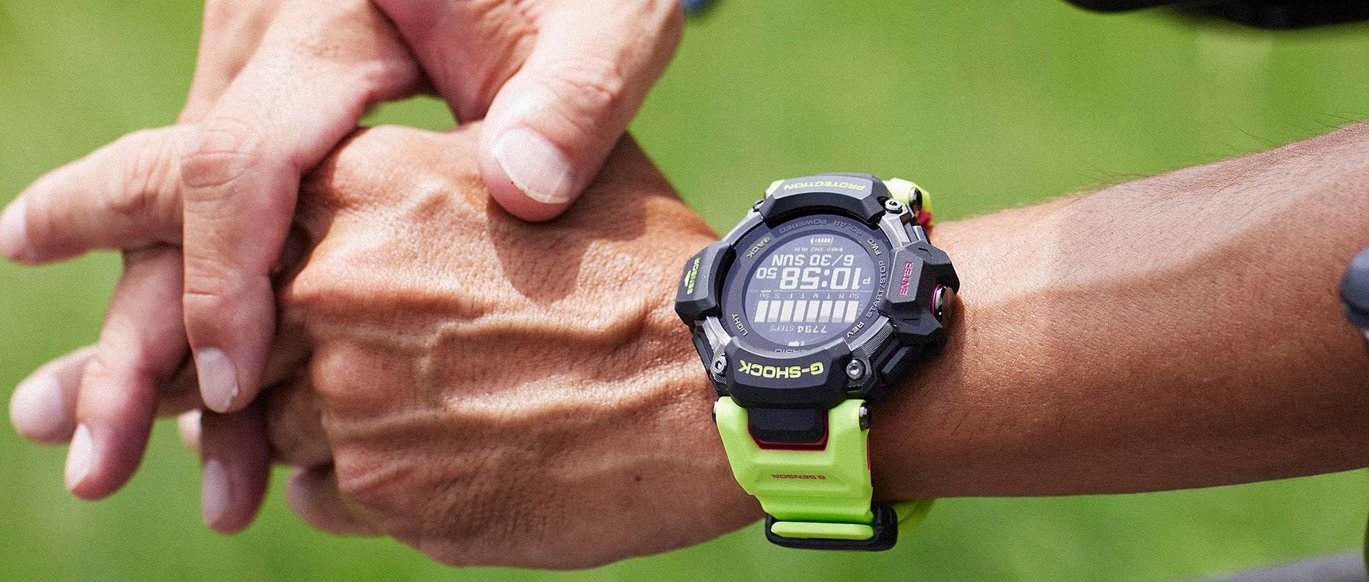 G-SHOCK is recommended for sports watches