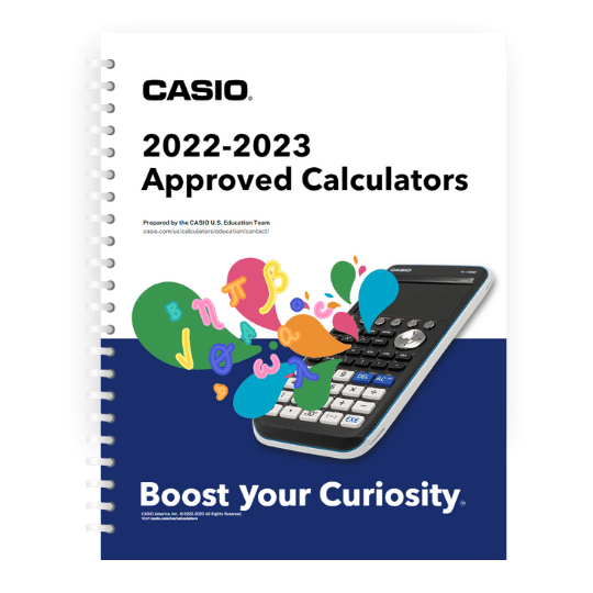 Casio 2022-23 Approved Calculators Thumbnail