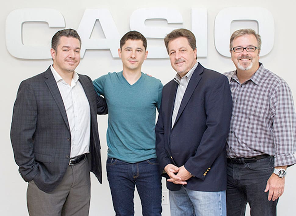 Eldar Djangirov In Front Of Casio Sign 