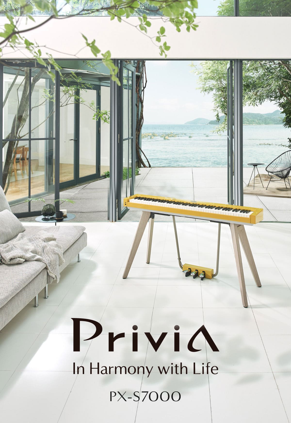 Casio PX-S7000HM Privia in harmony with life