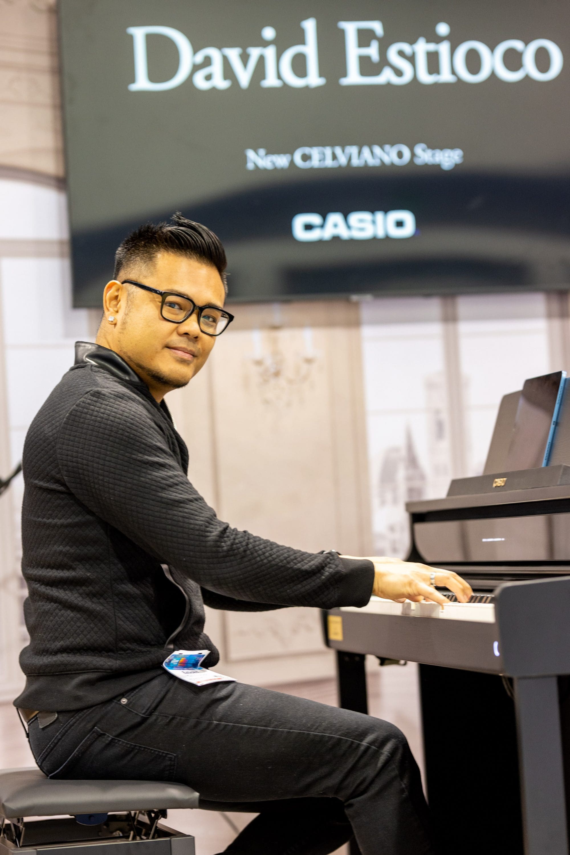 Casio NAMM 2024 David Estioco