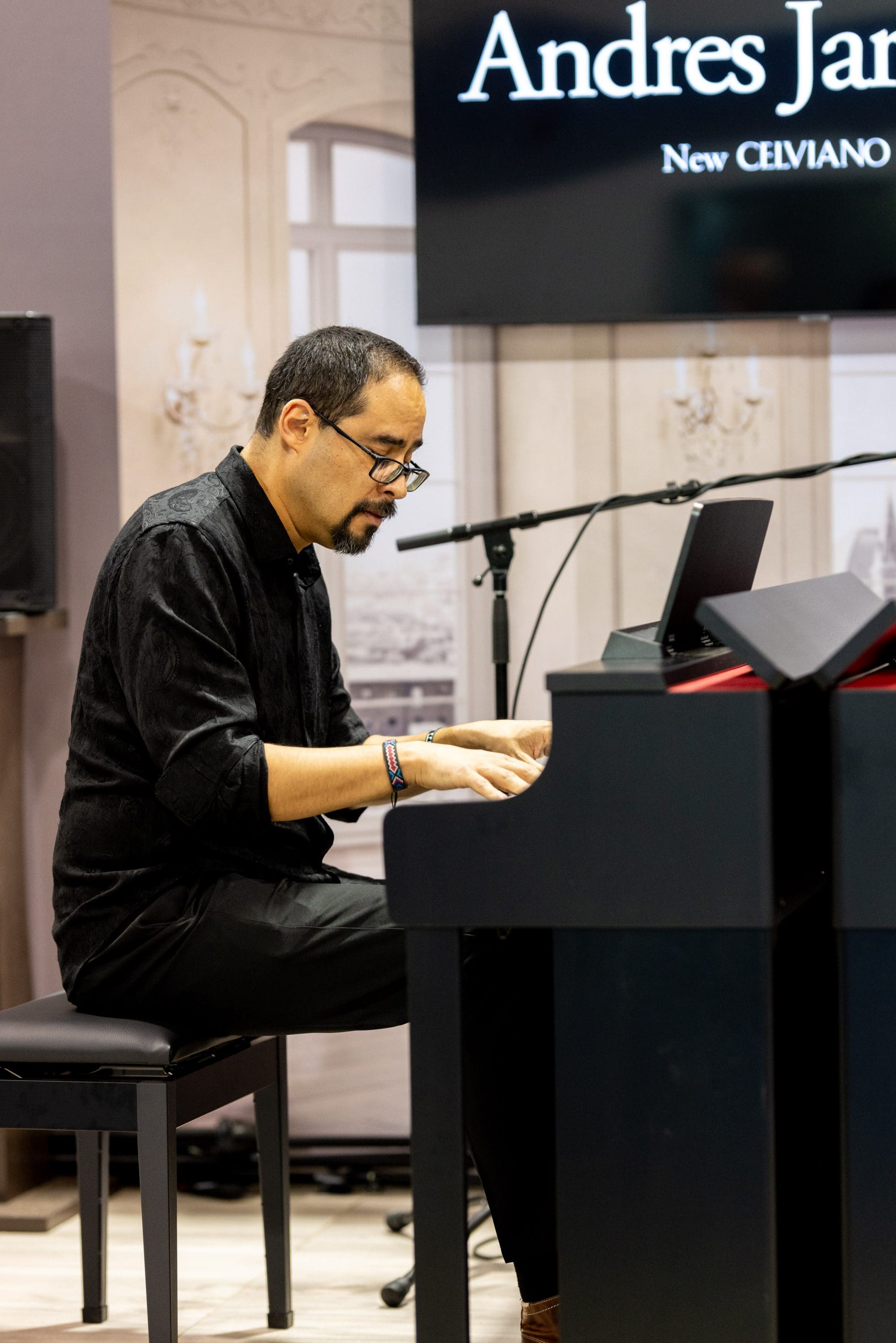Casio NAMM 2024 Andres Jamarillo