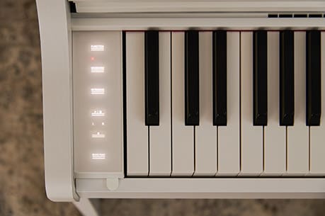 CELVIANO AP-300WE Lighted keyboard controls