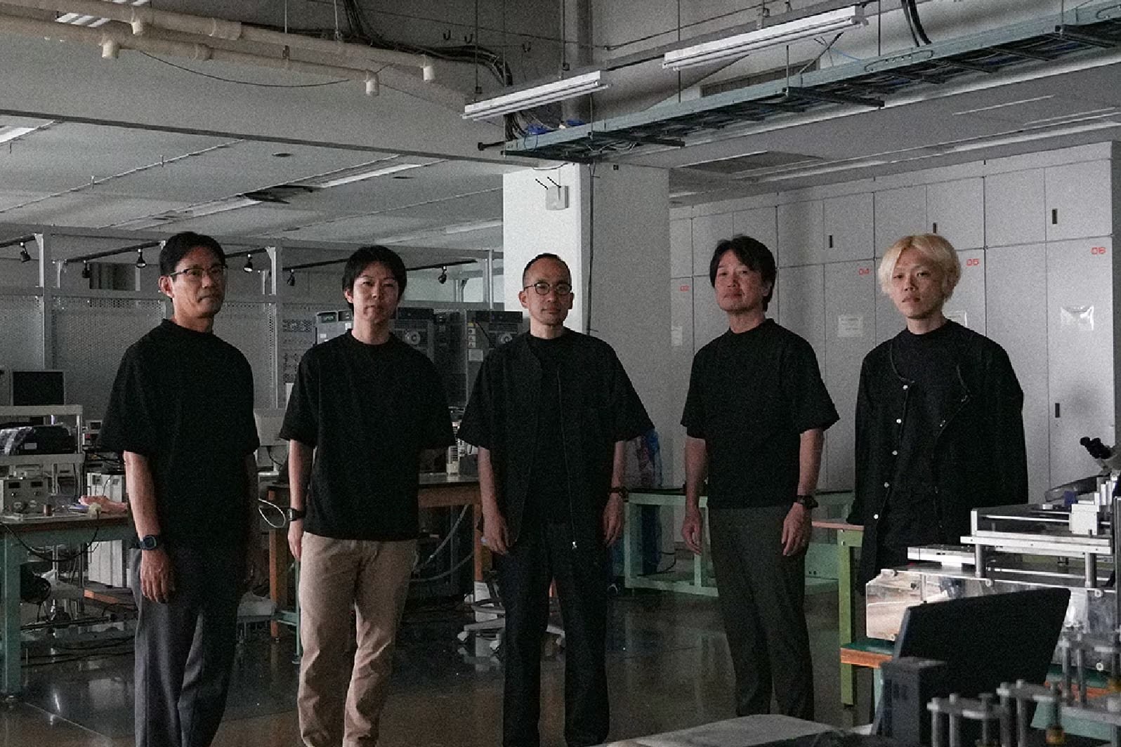 A photo of R&D TEAM.