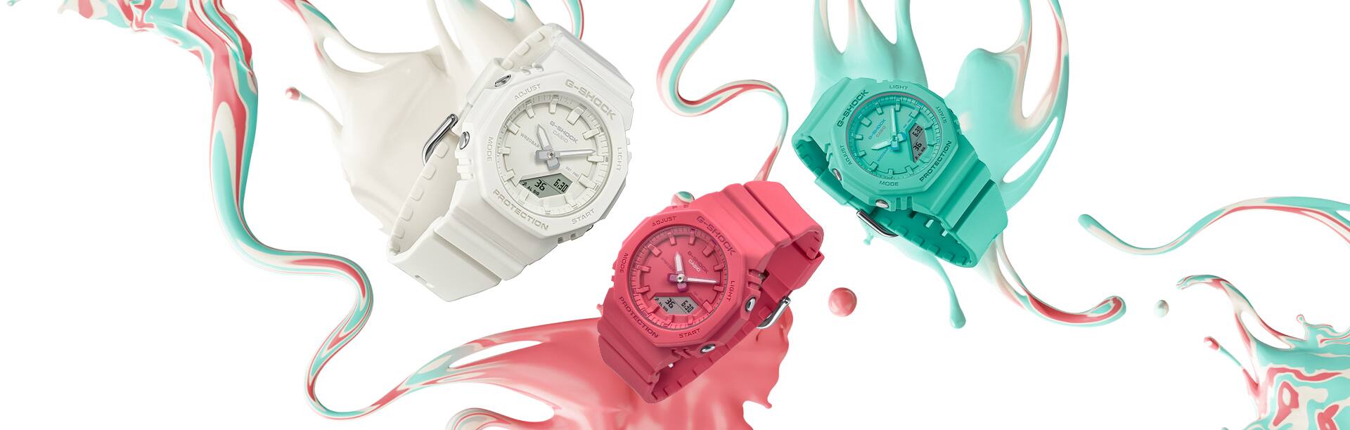 GPRH1000 RANGEMAN Digital Watch against desolate outdoor background for effect