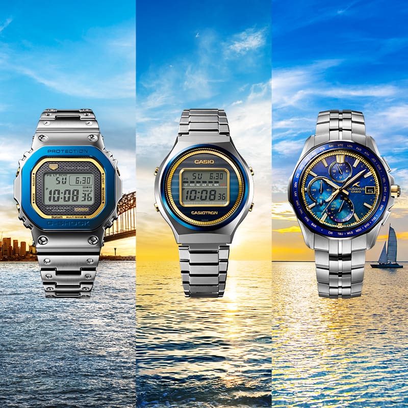 Casio 50th Sky and Sea collection
