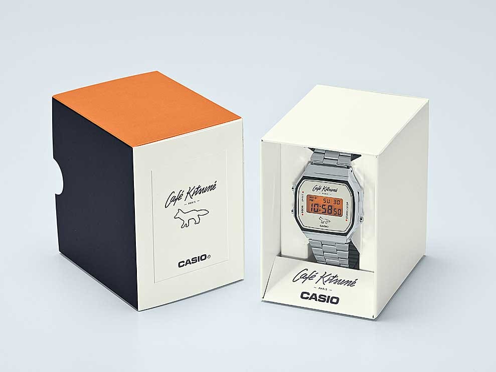 Casio A168WECK Kitsune Digtal watch and packaging Casio A168WECK Kitsune Digtal watch and packaging