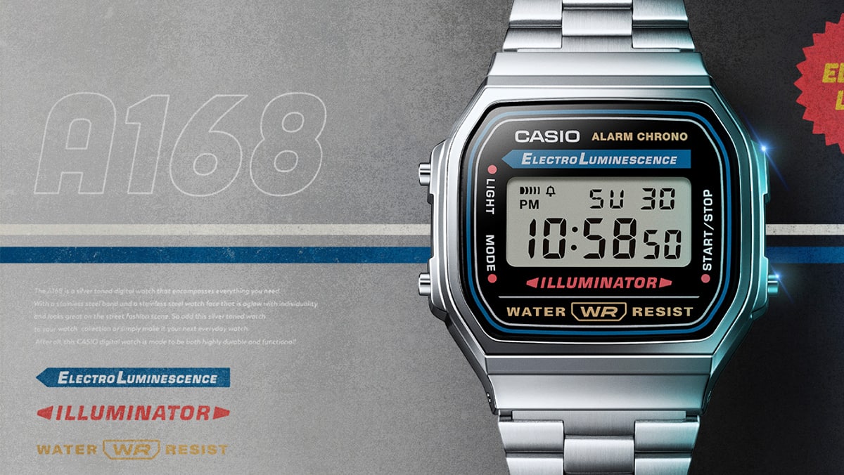 A168 collection of vintage watches