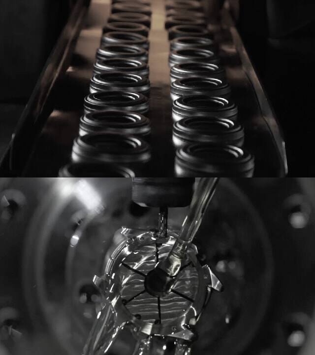 Casio EDIFICE watchcases and water-cooled machining denoting premium quality in craftsmanship and materials