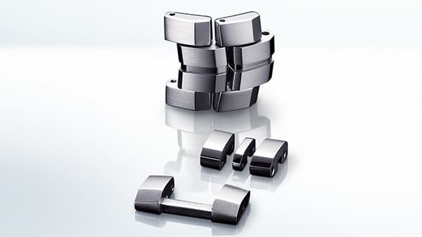 Individual pure titanium band links Individual pure titanium band links
