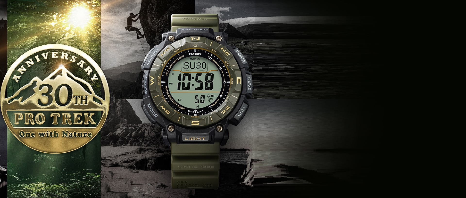 Main visual of PRO TREK 30th Anniversary Models