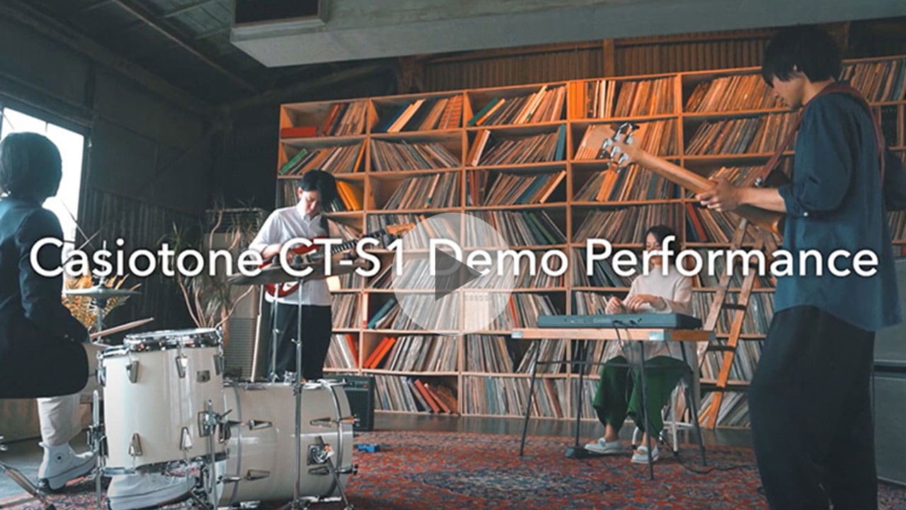 Video demo về Casiotone CT-S1