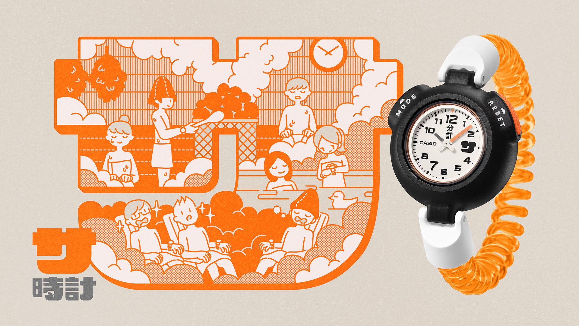 SADOKEI (Sauna Watch) | CASIO LAB | CASIO