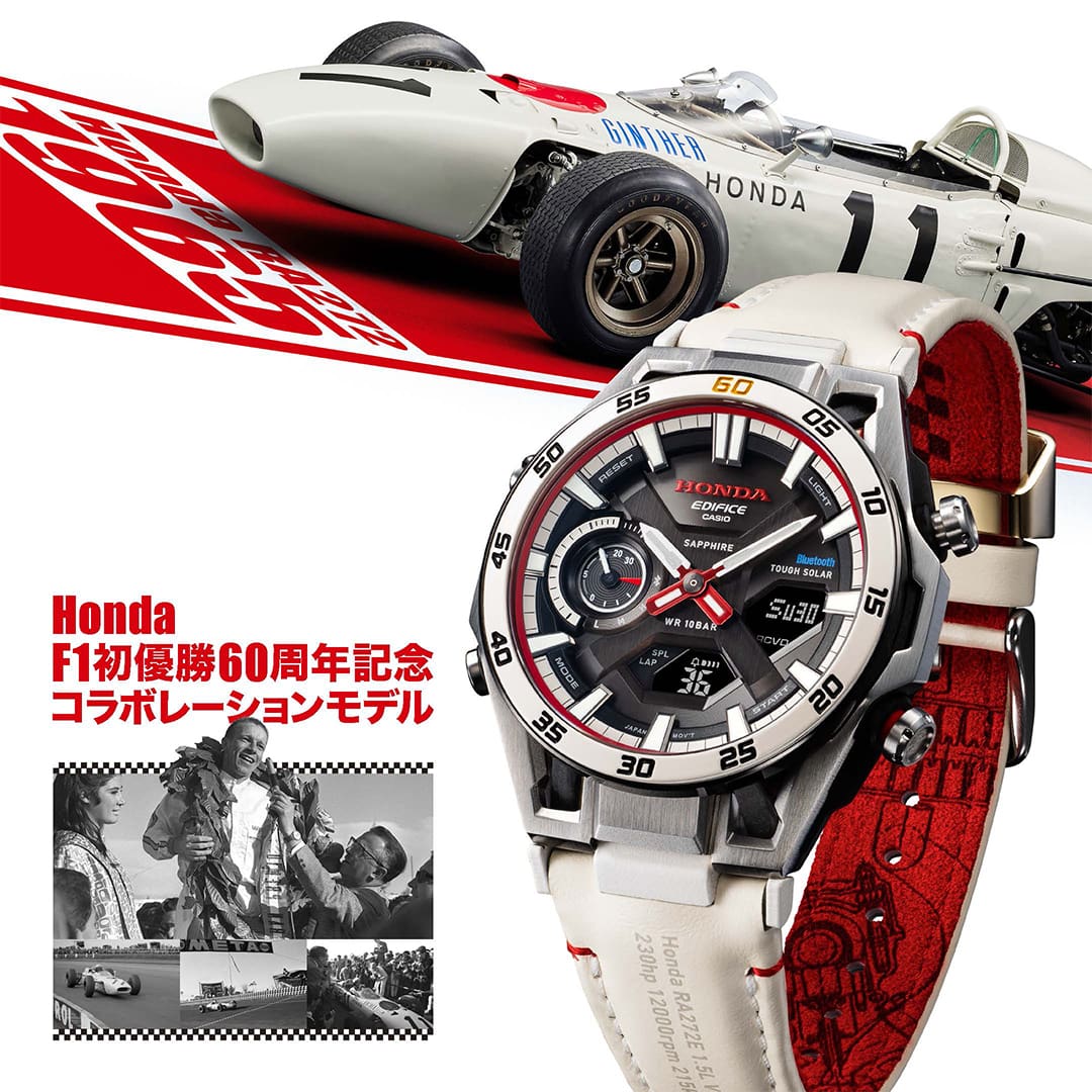 ホンダHONDA F-1ウォッチ　CT21 コレクションホール　クロノグラフ ECB-2300HR | CASIO