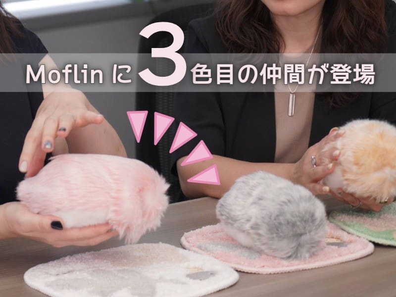 クラウドファンディング版 モフリン（茶色） AIペットロボット“Moflin