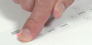 本体電源ON