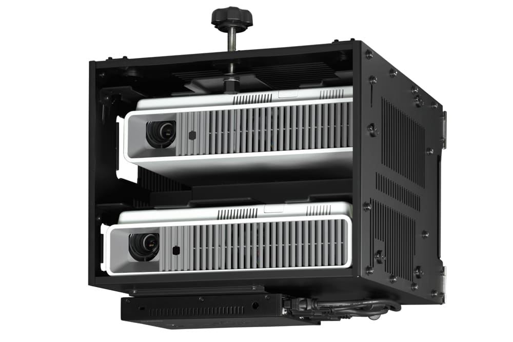 Système de projection double