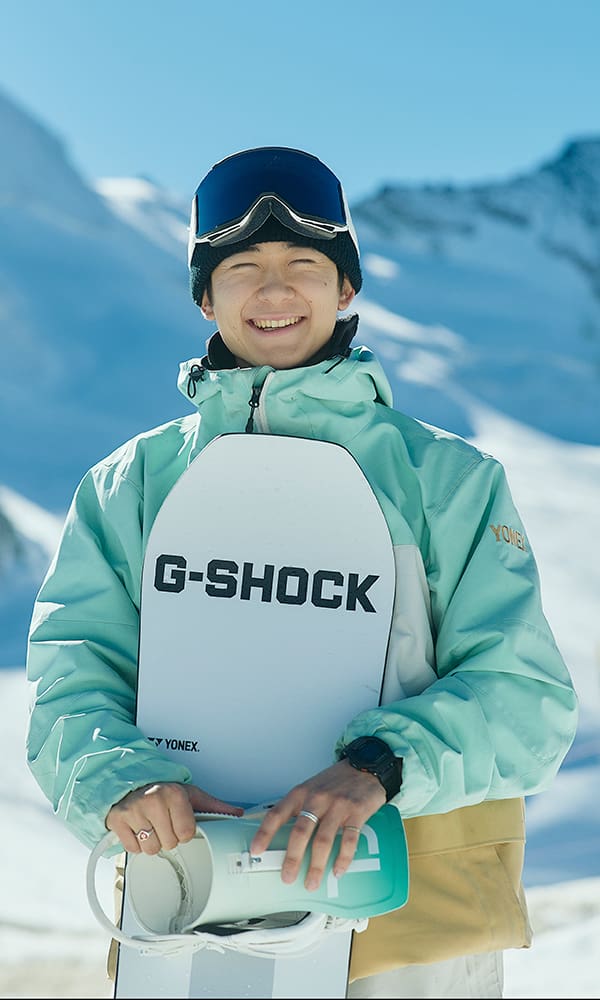 TEAM G-SHOCK - 戸塚 優斗 - Snowboard | G-SHOCK 腕時計