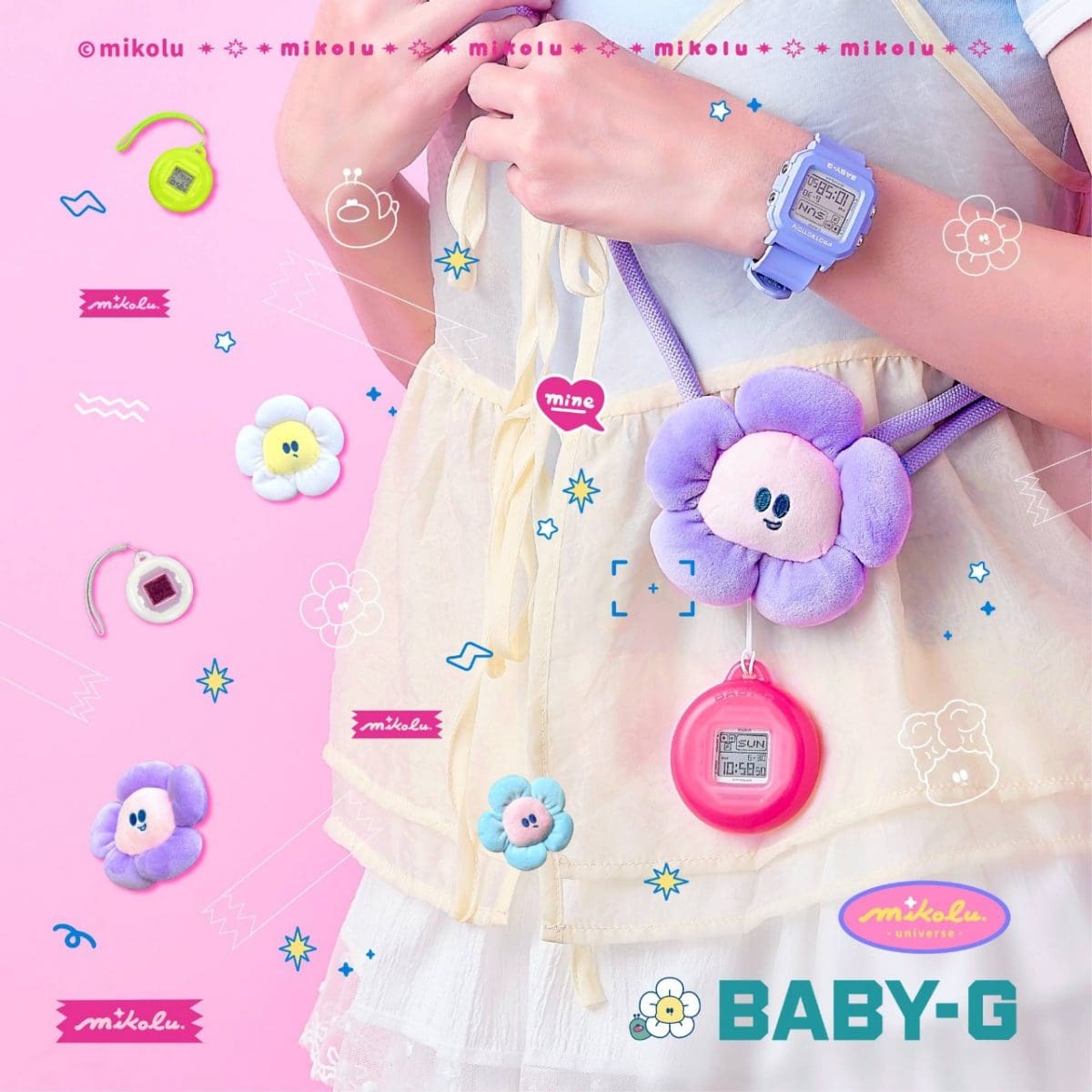 BABY-G BGD-10K-2 手錶 藍色、淺藍色 #3