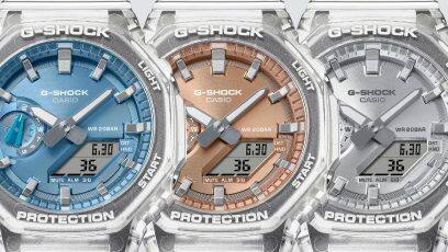 GA-2100BM-7A8 Cadran avec une touche de couleur : Ajouter une touche de tendance #3