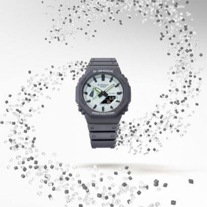 Choix des matériaux pour la GA-2100HD-8A : Résine bio #5