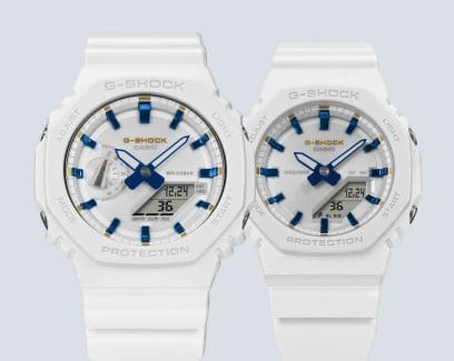 LOV-25A-7A Couleurs blanches et bleues inspirées des ornements de Noël #7