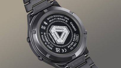 TRN-50ZE-1A Design spécial du fond du boîtier pour célébrer le 50e anniversaire de la Casio Watch #5