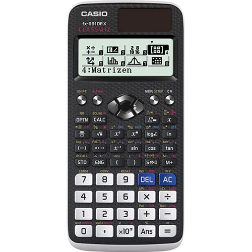 Casio Fx 991de X Komplexe Zahlen fx-991DE X