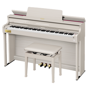 Gesamtansicht CASIO CELVIANO AP-750 Digitalpiano aus Palisanderholz. 