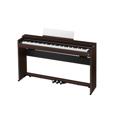 Gesamtansicht CASIO CELVIANO AP-S200 Digitalpiano in Braun.