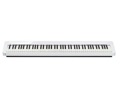 Gesamtansicht CASIO Digitalpiano Privia PX-S1000 in Weiß.