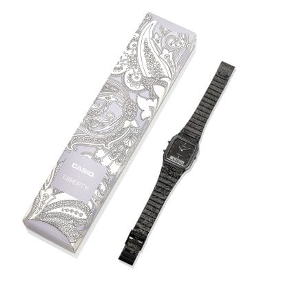 Verpackung der AQ-230EBLT-1AER mit Paisley-Muster bedruckt