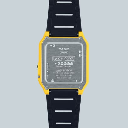 Die Rückseite der CA-53WPC-1B mit einer Pacman Gravur