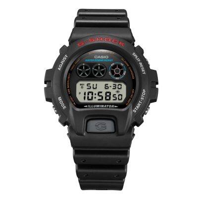 Gehäuse und Armband der G-SHOCK Armbanduhr DW-6900U-1 direkt von vorn.