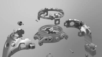 Einzelteile der GA-V01 und wie sich diese zusammensetzen