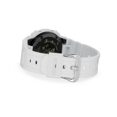 Rückseite der GW-5000HS-7 Armbanduhr und ihrer Metallschließe