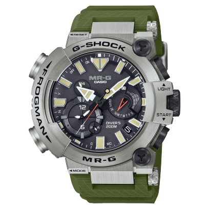Frontansicht der MRG-BF1000RG-3ADR mit grünem Armband