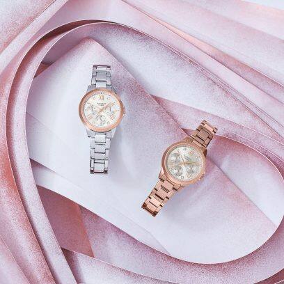 Von links: SHE-3516SG-7A, SHE-3516PG-9A