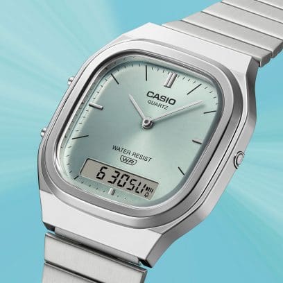 AQ-240E-2A: um estilo retrô-moderno que atravessa gerações
