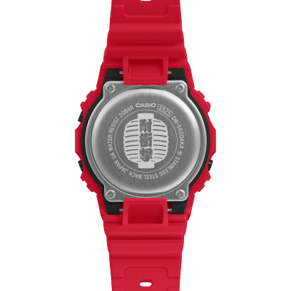 Gravação traseira do DW-5600AKA-4