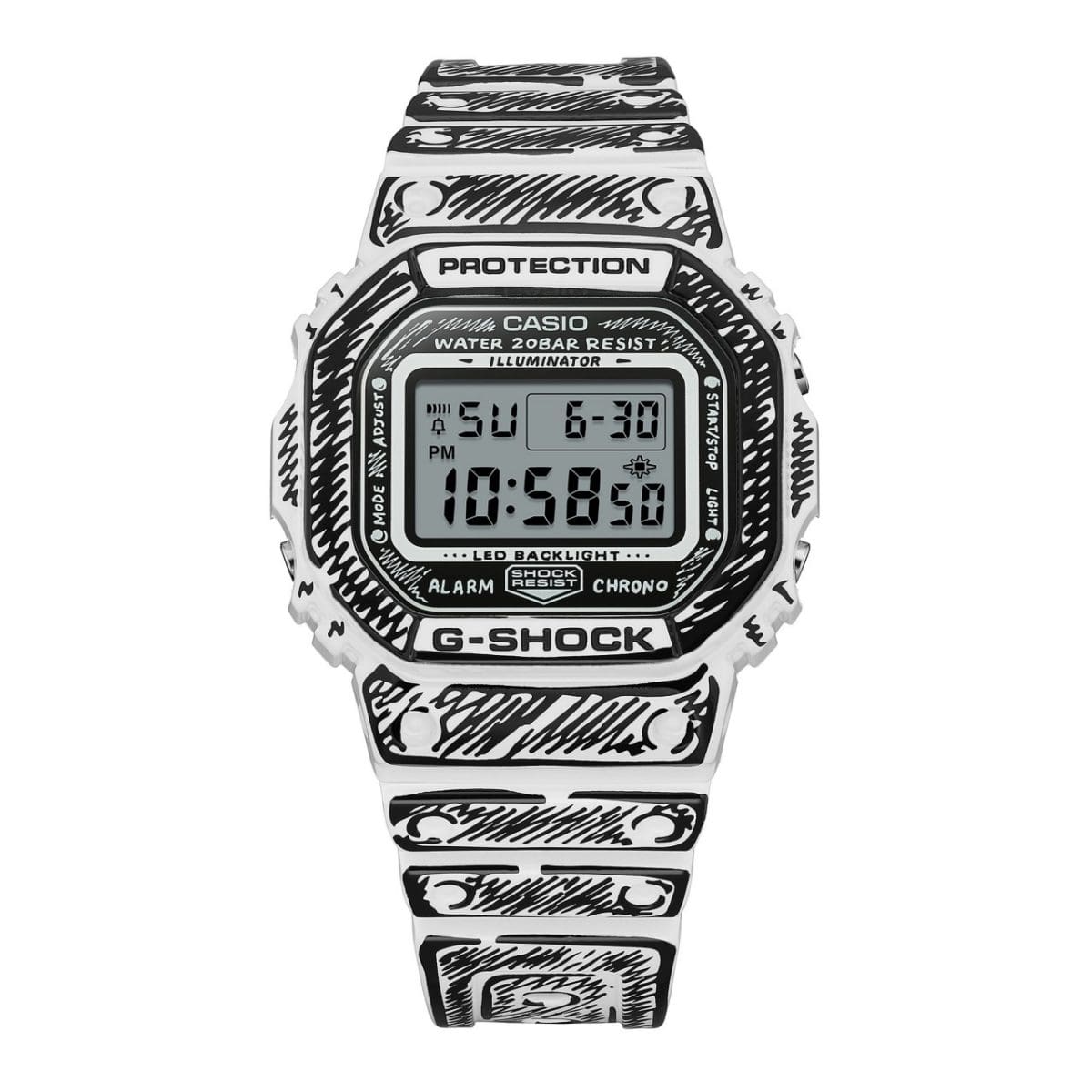 DW-5600JV-7 Atenção aos materiais: Resina de base biológica