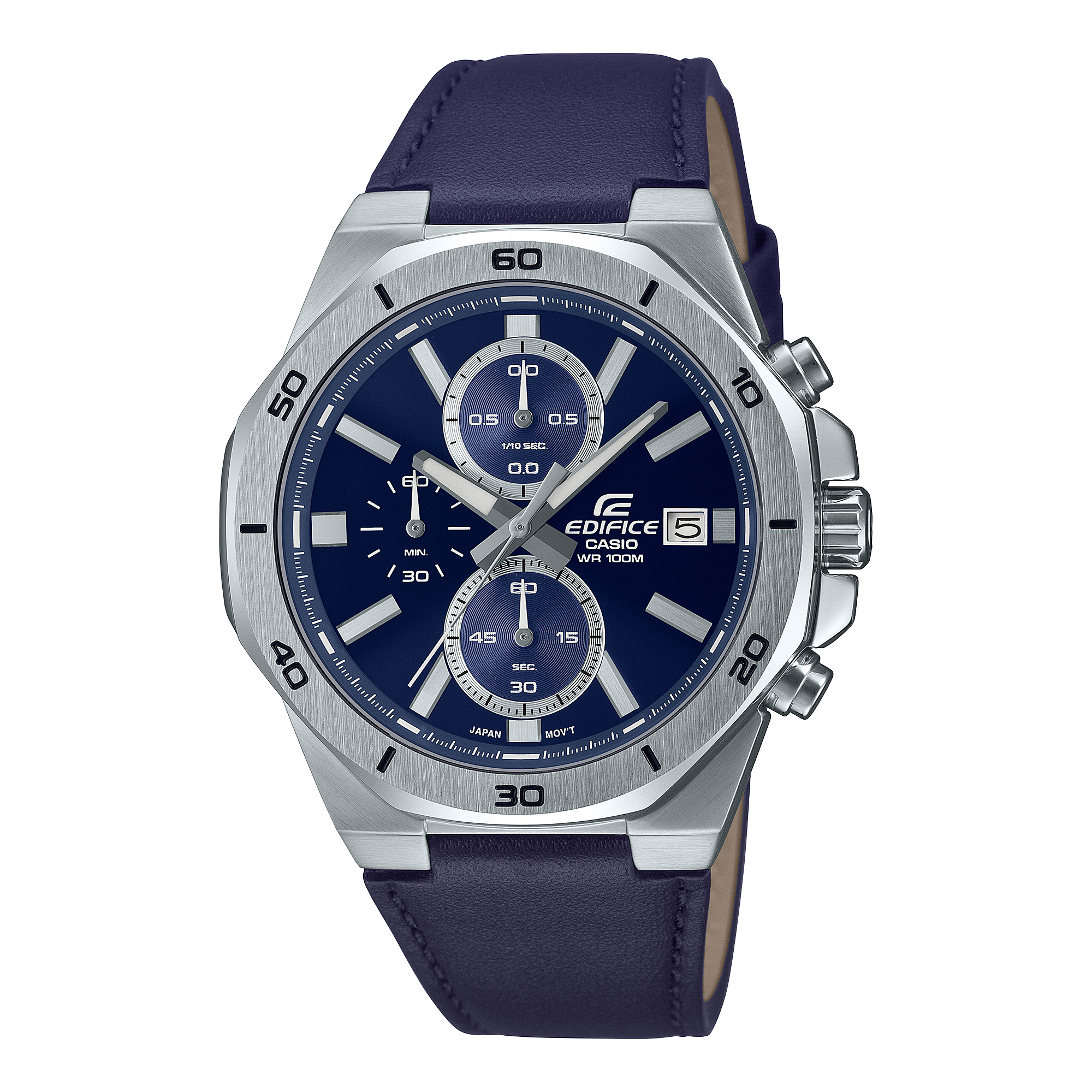 CASIO　EDIFICE　腕時計　EFV-510L-2AVUDFDI Relógio CASIO EDIFICE azul masculino EFV-650D-2AVUDF - aconfianca