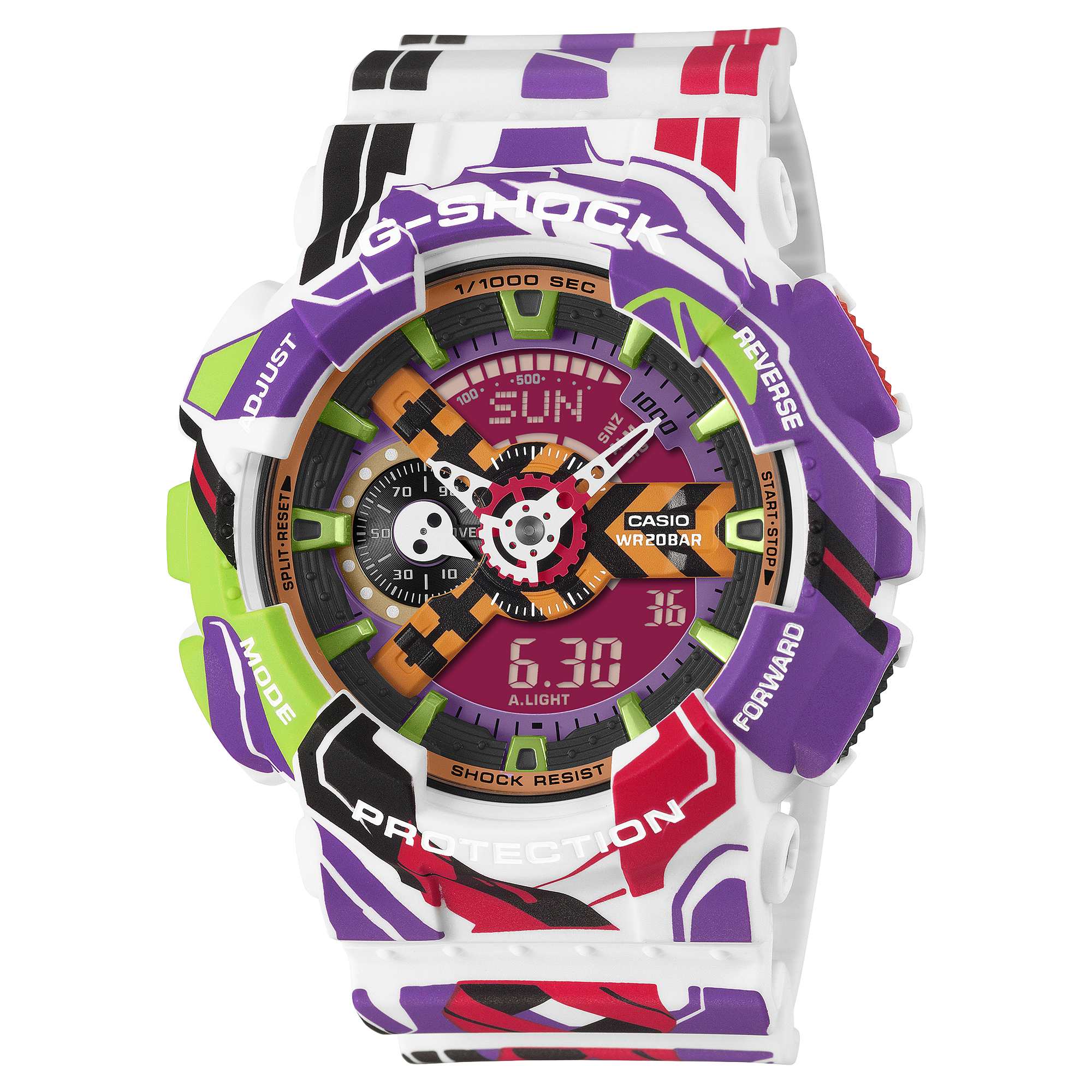 G-SHOCK エヴァンゲリオン 30周年モデル GA-110EV30-7A GA-110EVA30-7A | CASIO