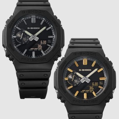 GA-2100LXB-1A Preto mate elegante