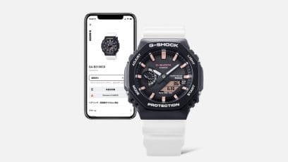 GA-B2100CD-1A7 Indicação das horas com carregamento por energia solar, além de Bluetooth® para aprimorar a precisão e a confiabilidade